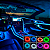 Fita Neon Automotiva Shocklight RGB 5 Canhões 12V Luz Painel Console Porta Controle Via App Bluetooth - Imagem 3