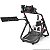Suporte Para Volante Mini Cockpit SXT V2 Preto Ajustável Com Regulagem de Altura Extreme Racing - Imagem 6