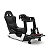 Simulador de Corrida Cockpit Gamer Extreme 4.0 Banco P1 Preto Estação Simples Branco Suporta até 140kg - Imagem 1