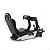 Simulador de Corrida Cockpit Gamer Extreme 4.0 Banco P1 Preto Estação Simples Branco Suporta até 140kg - Imagem 9