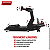 Simulador Corrida Cockpit Gamer 4.0 Banco P1 Preto Extreme Suporta 140kg Ajustável p Volantes Direct Drive e Pedais - Imagem 9