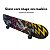 Skate Infantil 42 Polegadas Shape Radical 79cm Com Kit Completo De Proteção Segurança - Imagem 7