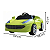 Mini Carro Elétrico Infantil 6v Verde Com Controle Remoto Luzes E Som Bivolt Recarregável - Imagem 2