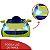 Mini Carro Elétrico Infantil 6v Verde Com Controle Remoto Luzes E Som Bivolt Recarregável - Imagem 7