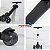 Patinete Elétrico Infantil 3 Rodas 130w Preto Com Luzes Led Coloridas E Bateria Recarregável - Imagem 9