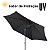Ombrelone Articulado Central 2,70m Preto Para Piscina, Jardim, Praia E Lazer Estilo E Conforto - Imagem 6