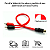 Cabo RCA Y Automotivo Nakamichi 2 Metros 1 Fêmea Plug Ouro 4mm Alta Fidelidade Som Automotivo Hi-Fi Subwoofer Blindado - Imagem 6