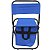 Cadeira Dobrável Camping E Pesca Com Bolso Azul Importway Resistente Portátil E Leve - Imagem 2