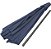 Ombrelone Guarda-sol Articulado 2,70m Azul Importway Proteção Solar Jardim Piscina Praia - Imagem 9