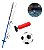Espiribol De Futebol Infantil Importway Com Bola De Pvc 8" Brinquedo Esportivo Para Crianças - Imagem 1
