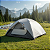 Barraca Camping Alta Grande Capacidade para 7 Pessoas Luna Iglu Portátil Coluna D’Água 800mm c/Sobreteto Completo - Mor - Imagem 7