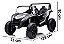 Quadriciclo Utv Elétrico Infantil 24v Importway Branco Com Mp5 Rodas Eva Luzes Led Bivolt - Imagem 2