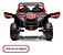 Quadriciclo Utv Elétrico Infantil 24v Importway Vermelho Com Mp5 Rodas Eva Luzes Led Bivolt - Imagem 10