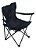 Cadeira Dobrável Preta Importway Com Apoio De Braços E Porta-copos Para Camping, Praia E Pesca - Imagem 7