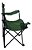 Cadeira Dobrável Verde Importway Com Apoio De Braços E Porta-copos Para Camping, Praia E Pesca - Imagem 6
