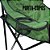 Cadeira Dobrável Verde Importway Com Apoio De Braços E Porta-copos Para Camping, Praia E Pesca - Imagem 8