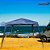 Tenda Gazebo 3x3 Azul Montável Com Bolsa Importway Para Praia Piscina Camping E Eventos - Imagem 10