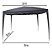 Tenda Gazebo Articulado 3x3m Azul Importway Com Duas Paredes Dobrável Para Praia Jardim Camping Eventos - Imagem 2