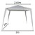 Gazebo Montável 3×3 Branco Com Bolsa Transporte Importway Para Eventos Camping Praia - Imagem 2