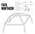 Gazebo Montável 3×3 Branco Com Bolsa Transporte Importway Para Eventos Camping Praia - Imagem 6