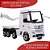Caminhão Elétrico Infantil Mercedes Actros Importway Licenciado Com Luzes Led, Som E Carregador Bivolt - Imagem 8
