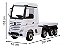 Caminhão Elétrico Infantil Mercedes Actros Importway Licenciado Com Luzes Led, Som E Carregador Bivolt - Imagem 2