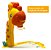 Mesa Mágica Infantil Com Projetor Girafa Amarela Educativa Com Canetinha, Apagador E Luz Led - Imagem 9