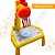 Mesa Mágica Infantil Com Projetor Girafa Amarela Educativa Com Canetinha, Apagador E Luz Led - Imagem 7