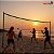 Kit Rede Beach Tennis E Vôlei Com Suporte Portátil, Bola De Pvc Inclusa Ideal Para Praia E Camping - Imagem 8