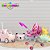 Carrinho De Boneca Importway Rosa Com 4 Rodas Tipo Berço Ideal Para Brincadeiras - Imagem 9
