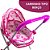 Carrinho De Boneca Importway Rosa Com 4 Rodas Tipo Berço Ideal Para Brincadeiras - Imagem 6