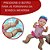 Boneca Importway Natação Infantil à Prova D'Água Brinquedo De Verão Divertido - Imagem 4