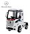 Mini Caminhão Elétrico Mercedes Benz Actros 12v Infantil Com Controle E Rodas Eva Com Luzes E Som Bivolt - Imagem 1