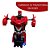 Carrinho De Controle Remoto 1:18 Vermelho Importway Vira Robô Brinquedo Infantil - Imagem 3
