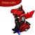 Carrinho De Controle Remoto 1:18 Vermelho Importway Vira Robô Brinquedo Infantil - Imagem 5