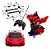 Carrinho De Controle Remoto 1:18 Vermelho Importway Vira Robô Brinquedo Infantil - Imagem 7