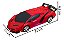 Carrinho De Controle Remoto 1:18 Vermelho Importway Vira Robô Brinquedo Infantil - Imagem 2