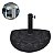 Base Para Ombrelone Importway 9,5 Kg Cimento Preto Ideal Para Jardim Piscinas E Área Externa - Imagem 1