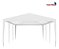 Gazebo Tenda 3x9m Importway Branco Montável Ideal Para Praia Campo Piscina E Jardim - Imagem 5