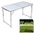 Mesa Dobrável Importway Branca 1,20m Com 4 Bancos Ideal Para Camping, Praia E Piquenique - Imagem 8