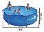 Piscina Estruturada 5200 L Importway Com Válvula De Drenagem Ideal Para Jardim E Verão - Imagem 2