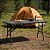 Mesa Dobrável Portátil Rattan 1,80 M Vira Maleta Ideal Para Camping, Festa, Churrasco E Jardim - Imagem 7
