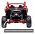 Utv Elétrico Infantil 12v Vermelho Can Am Maverick Importway Com Luzes Led E Bateria Bivolt - Imagem 8