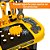 Kit Oficina Mecânica Infantil Com Bancada E Ferramentas Educativas Brinquedo Completo Importway - Imagem 7