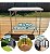 Mesa Dobrável Portátil 80x60cm Importway Vira Maleta Ideal Para Camping, Praia, Piquenique E Churrasco - Imagem 6