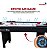 Mesa Air Game Aerohockey 168x91x80cm Elétrica Bivolt Com Marcador, Discos E Empurrador Para Salão De Jogos - Imagem 7