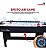 Mesa Air Game Hockey 182x96x78cm Elétrica Bivolt Com Discos, Empurrador E Marcador Completo Para Sala De Jogos - Imagem 6