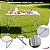 Mesa 2 em 1 Camping e Ping Pong Dobrável 1,20m com Maleta Portátil Raquetes e Bolas - Importway - Imagem 8