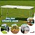 Mesa 2 em 1 Camping e Ping Pong Dobrável 1,20m com Maleta Portátil Raquetes e Bolas - Importway - Imagem 6