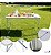 Mesa Camping Dobrável Vira Maleta 120x60cm Importway Com Regulagem Ideal Para Praia E Lazer - Imagem 9